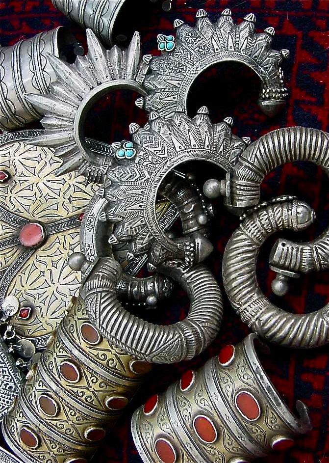 индийские этнические украшения из серебра украшения трайбл