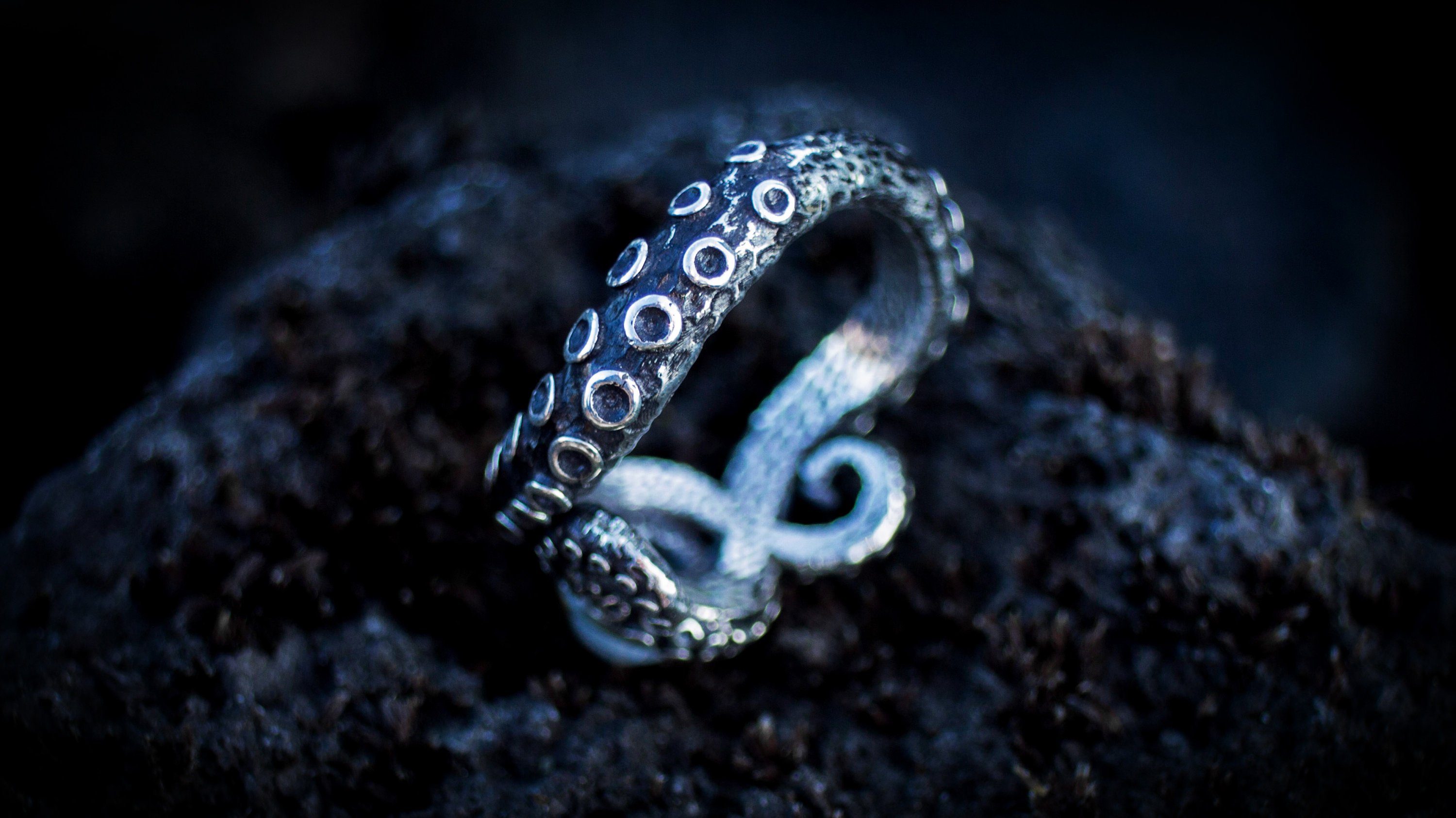 кольцо осьминог 