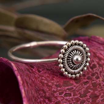 Серебряное кольцо "Хампи"