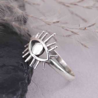 Серебряное кольцо "Ясновидение"