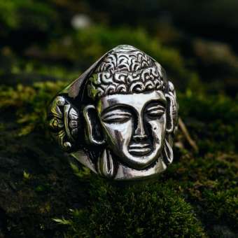 Кольцо "Голова Будды"