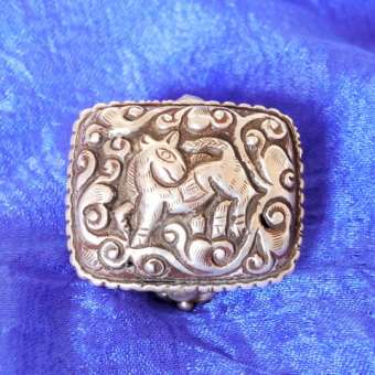 Тибетское кольцо "Лошадь"